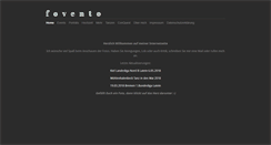 Desktop Screenshot of fovento.de